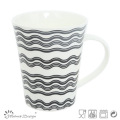 Forme de corne classique Nouvelle tasse de porcelaine osseuse